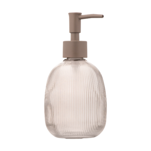 Soap dispenser ARDESTO Minimalism Mellon, 350ml, glass, plastic, grey