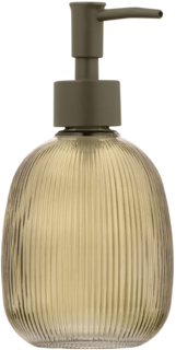 Диспенсер для мыла ARDESTO Minimalism Mellon, 350мл, стекло и пластик, зеленый