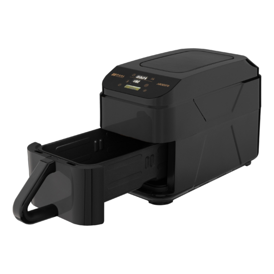 Air fryer ARDESTO 1500W, bowl-5.5l, touch control, 10 avto. progpams, plastic, black