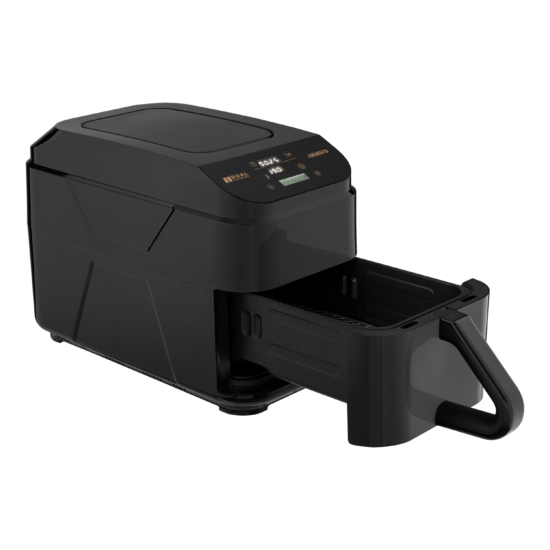 Air fryer ARDESTO 1500W, bowl-5.5l, touch control, 10 avto. progpams, plastic, black