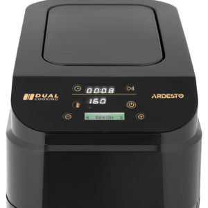 Air fryer ARDESTO 1500W, bowl-5.5l, touch control, 10 avto. progpams, plastic, black