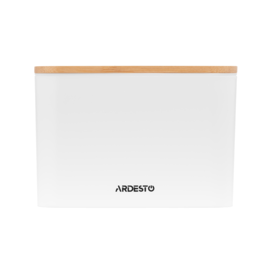 Набір для ванної кімнати Ardesto Minimalism, 3 предмети, поліпропілен, бамбук, білий