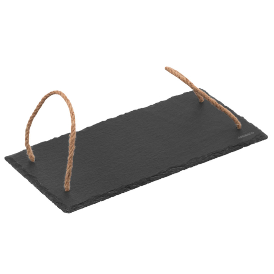 Serving board Ardesto, 30?15cm, slate, black