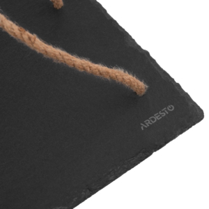 Serving board Ardesto, 30?15cm, slate, black