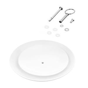 Two-tier stand Ardesto, 16?16?17.5cm, ceramic, white