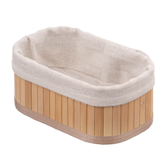 Basket Ardesto Midori, 17?10?7cm, bamboo, cotton