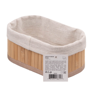 Basket Ardesto Midori, 17?10?7cm, bamboo, cotton