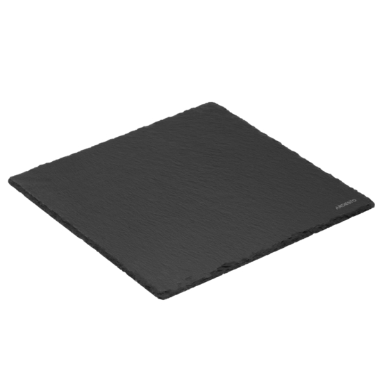 Serving board Ardesto, 20?20cm, slate, black