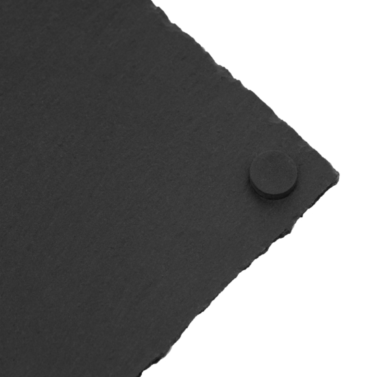 Serving board Ardesto, 20?20cm, slate, black