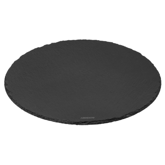Serving board Ardesto, 30cm, slate, black