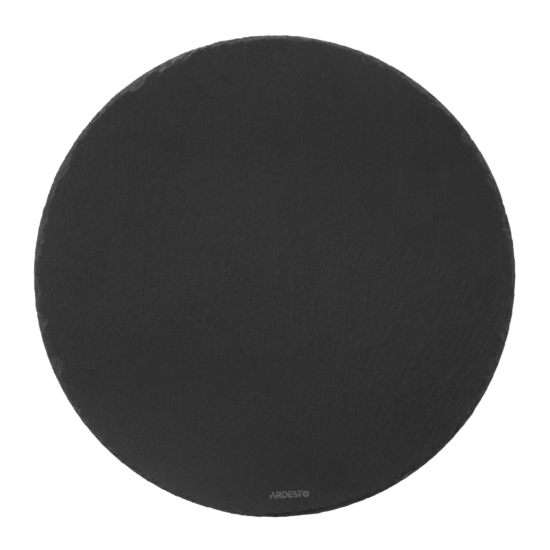 Serving board Ardesto, 30cm, slate, black