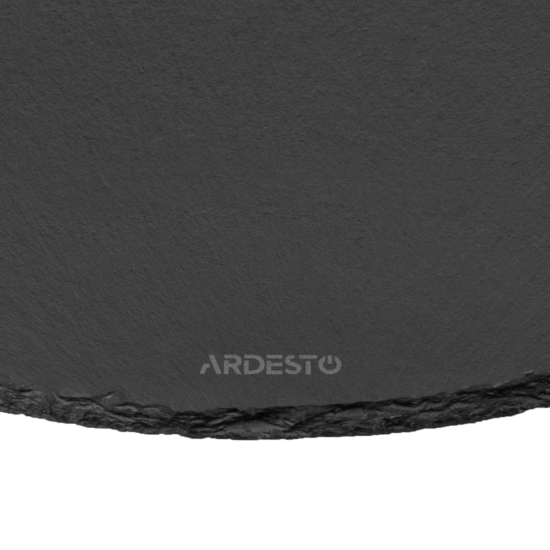 Serving board Ardesto, 30cm, slate, black