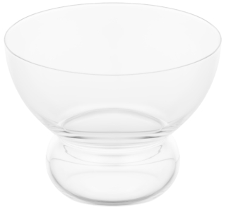 Dessert glass ARDESTO 450ml, glass, transparent