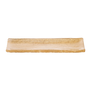 Блюдо ARDESTO Golden ice 30.5х12.5см, стекло, прямоугольная, золотистый