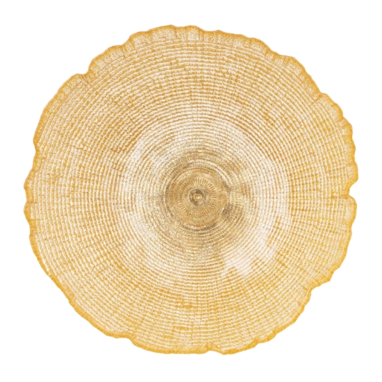 Салатник ARDESTO Golden ice 27.5×8.7см, 2000мл, стекло, золотистый