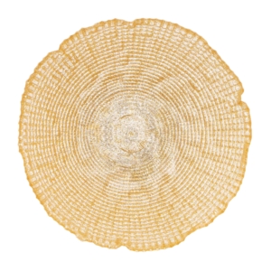 Salad bowl ARDESTO Golden ice 20.5×8.5cm, 1150ml, glass, golden