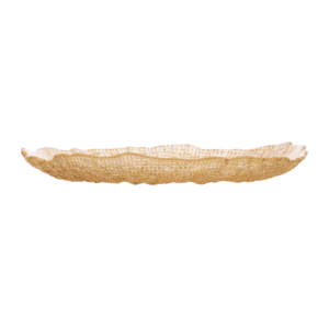 Тарелка ARDESTO Golden ice 20.5×2см, стекло, золотистый