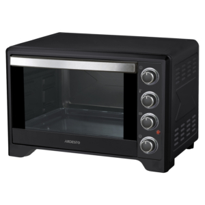 Electric oven ARDESTO, 60L, 2200W, mech., convection, double glass, black