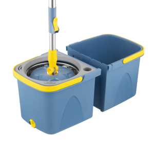 ARDESTO Solid SC1 Cleaning Set wringer mop 138cm, double bucket, polypropylene, stainless steel, microfiber