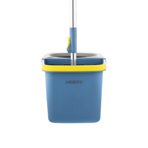 ARDESTO Solid SC1 Cleaning Set wringer mop 138cm, double bucket, polypropylene, stainless steel, microfiber