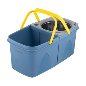 ARDESTO Solid SC1 Cleaning Set wringer mop 138cm, double bucket, polypropylene, stainless steel, microfiber