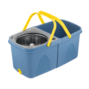 ARDESTO Solid SC1 Cleaning Set wringer mop 138cm, double bucket, polypropylene, stainless steel, microfiber