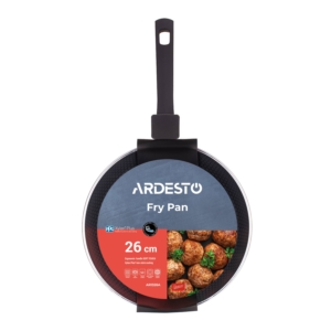 Fry pan ARDESTO Gemini Salerno, 26cm, aluminium, black