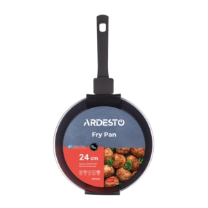 Fry pan ARDESTO Gemini Salerno, 24cm, aluminium, black