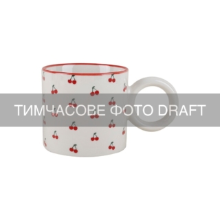 Чашка ARDESTO Cherry, 330мл, порцеляна, багатокольоровий