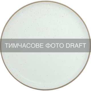 Dinner plate ARDESTO Midori N, 26.5cm, ceramics, white