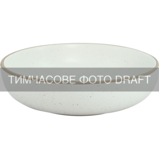 Soup plate ARDESTO Midori N, 680ml, 18.5cm, ceramics, white