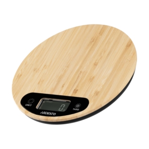 Scales for kitchen ARDESTO 5кг, AAAx2 included, wood, beige