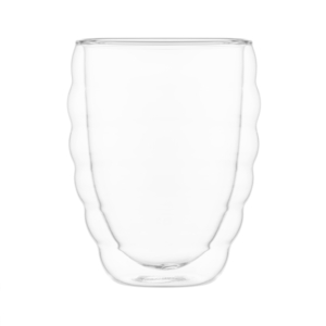 ARDESTO Double wall glass set ARDESTO 450ml, 2pcs, borosilicate glass, transparent
