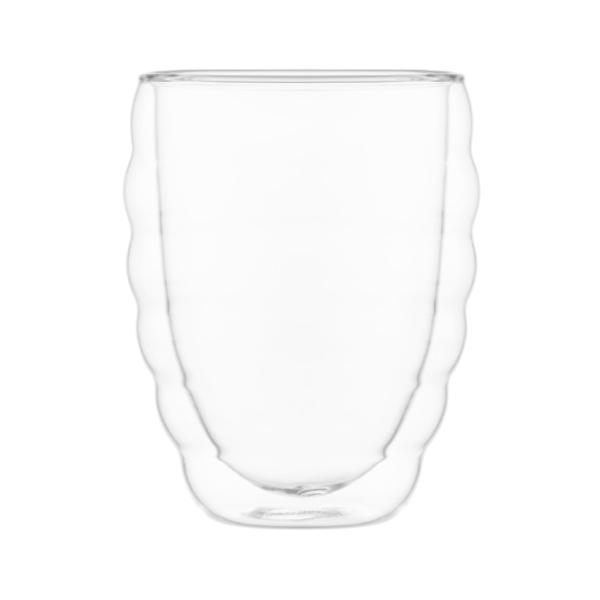 ARDESTO Double wall glass set ARDESTO 450ml, 2pcs, borosilicate glass, transparent