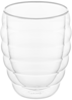 ARDESTO Double wall glass set ARDESTO 450ml, 2pcs, borosilicate glass, transparent
