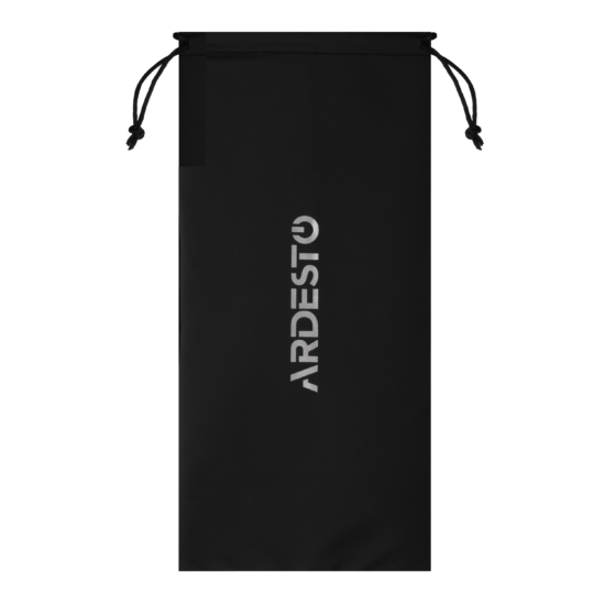 Іригатор ARDESTO портативний, чаша 300 мл, Li-ion акум., в компл. чохол, 6 насадок,USB-C > USB-A, білий