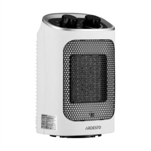 Fan heater ARDESTO FHC-1500MCW 15m2, 1500w, mechanical control, ceramic heating element, white
