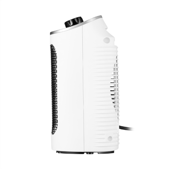 Fan heater ARDESTO FHC-1500MCW 15m2, 1500w, mechanical control, ceramic heating element, white
