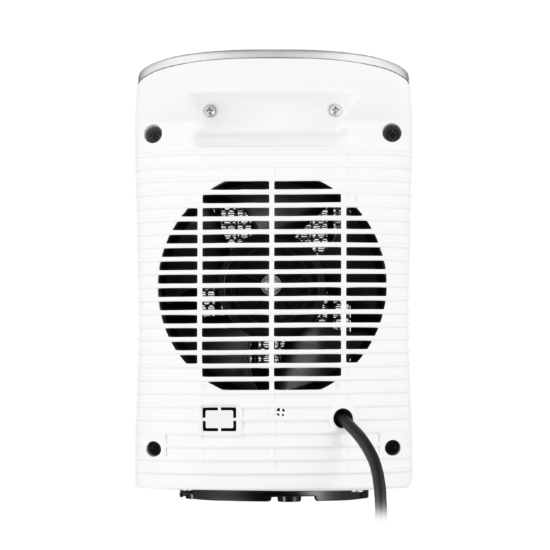 Fan heater ARDESTO FHC-1500MCW 15m2, 1500w, mechanical control, ceramic heating element, white