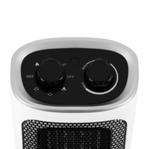 Fan heater ARDESTO FHC-1500MCW 15m2, 1500w, mechanical control, ceramic heating element, white
