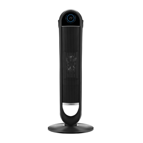 Fan heater ARDESTO FHC-2000ECGR 20m2, 2000w, electronic control, ceramic heating element, remote control, gray