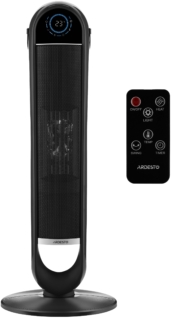 Тепловентилятор ARDESTO FHC-2000ECGR 20м2, 200Вт, эл. упр-ние, керам нагрев. элемент, ПДУ серый