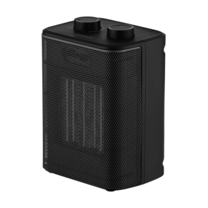 Fan heater ARDESTO M2000BLSS 20m2, 2000w, mechanical control, ceramic heating element, black