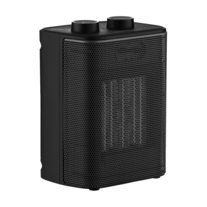 Fan heater ARDESTO M2000BLSS 20m2, 2000w, mechanical control, ceramic heating element, black