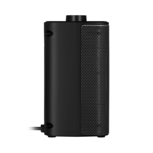 Fan heater ARDESTO M2000BLSS 20m2, 2000w, mechanical control, ceramic heating element, black