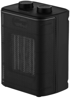 Тепловентилятор ARDESTO FHC-M2000BLSS 20м2, 2000Вт, мех. упр-ние, керам нагрев. элемент, чёрный