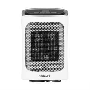 Fan heater ARDESTO FHC-1500ECW 15m2, 1500w, electronic control, ceramic heating element, white
