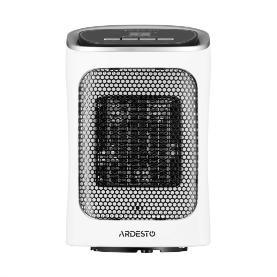 Тепловентилятор ARDESTO FHC-1500ECW 15м2, 1500Вт, эл. упр-ние, керам нагрев. элемент, белый