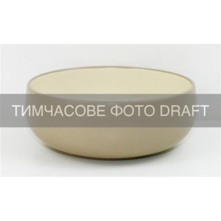Bowl ARDESTO Enna, 820ml, 16cm, ceramics, beige