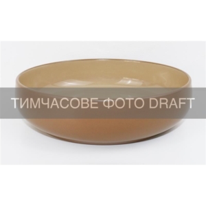 Deep plate ARDESTO Enna, 900ml, 20cm, ceramics, brown